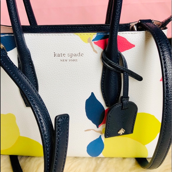 Kate Spade White Small Lemon Zest Satchel - Picture 4 of 5